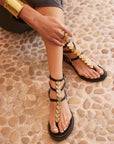 Sandalias Eos Black - cuchy.es