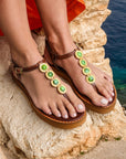 Sandalias Gea Plataforma Choco - cuchy.es