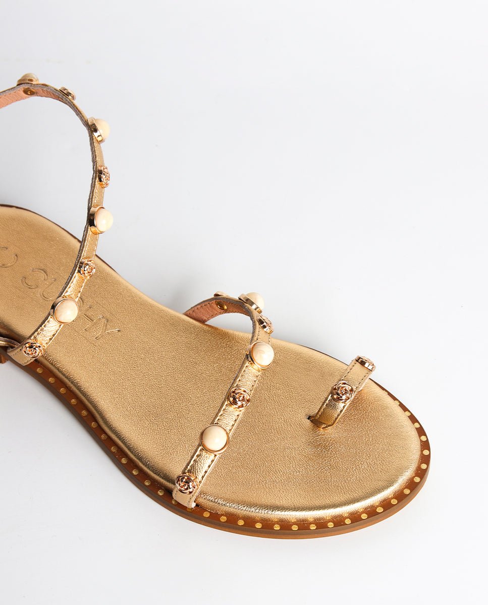 Sandalias Lisa Gold - cuchy.es