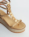 Sandalias Nysa Cuña Gold 7 - cuchy.es