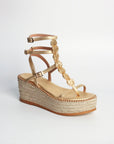 Sandalias Nysa Cuña Gold 7 - cuchy.es