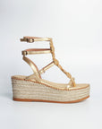 Sandalias Nysa Cuña Gold 7 - cuchy.es