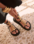 Sandalias Nysa Plataforma Bio Black - cuchy.es
