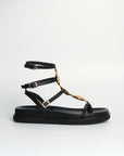 Sandalias Nysa Plataforma Bio Black - cuchy.es