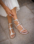 Sandalias Penélope Silver - cuchy.es