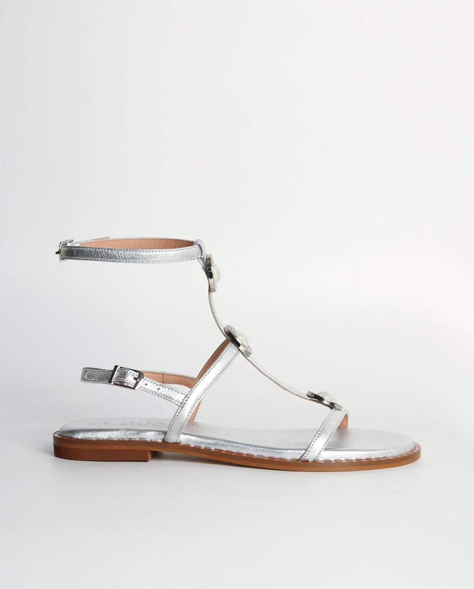 Sandalias Penélope Silver - cuchy.es