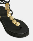 Sandalias Plaka Plataforma Black - cuchy.es