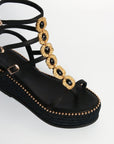 Sandalias Tessa Cuña Black 7 - cuchy.es