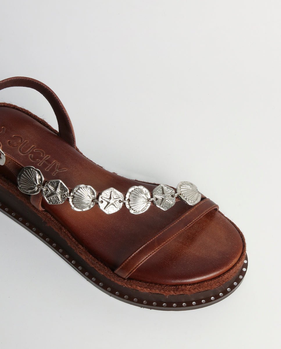 Sandalias Timea Cuña Choco 4 - cuchy.es
