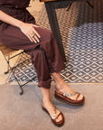 Sandalias Timea Cuña Choco 4 - cuchy.es