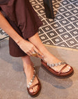 Sandalias Timea Cuña Choco 4 - cuchy.es