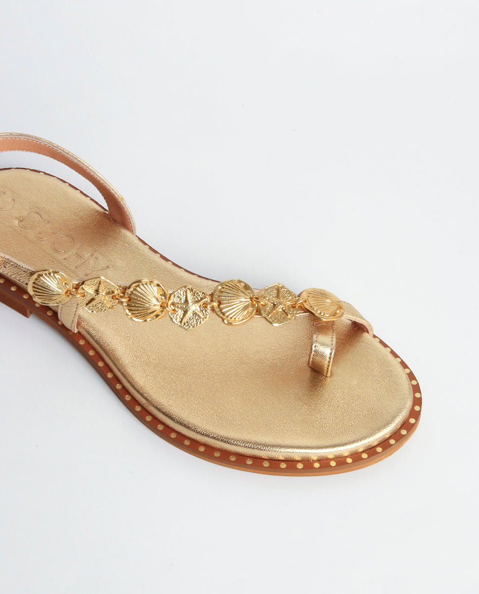 Sandalias Timea Gold - cuchy.es