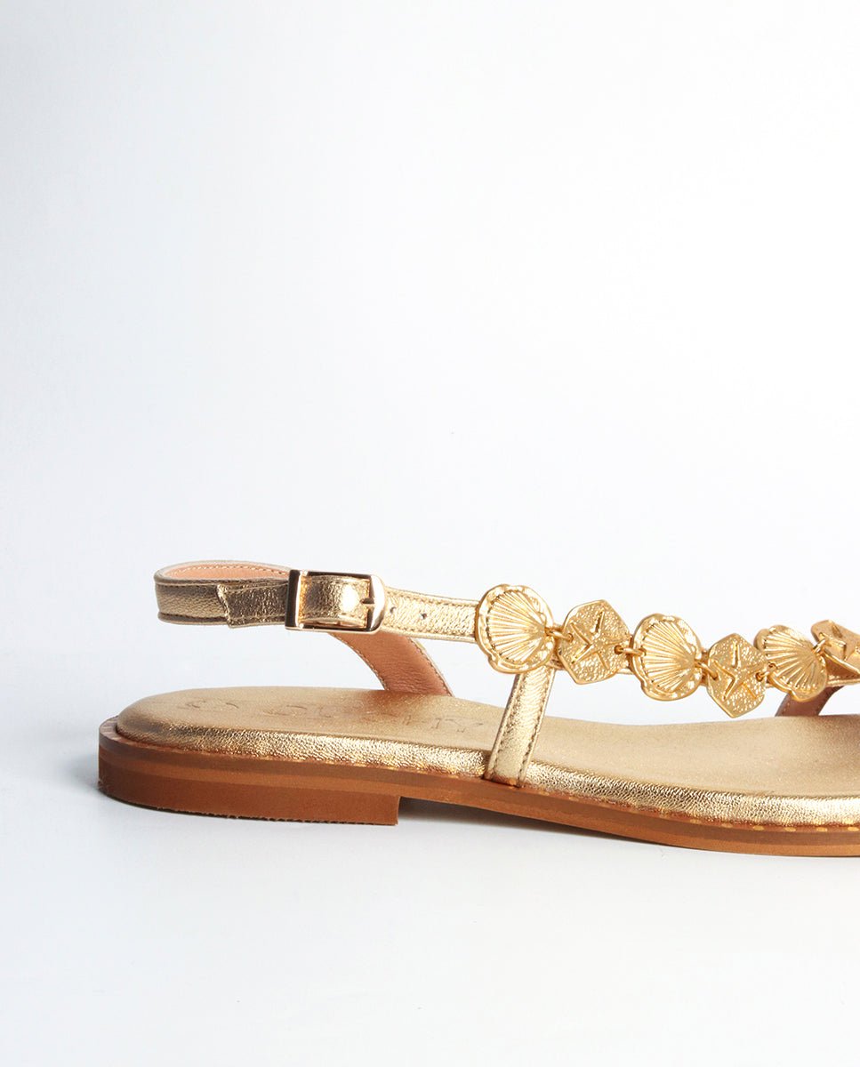 Sandalias Timea Gold - cuchy.es