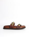 Sandalias Vega Plataforma BIO Choco - cuchy.es