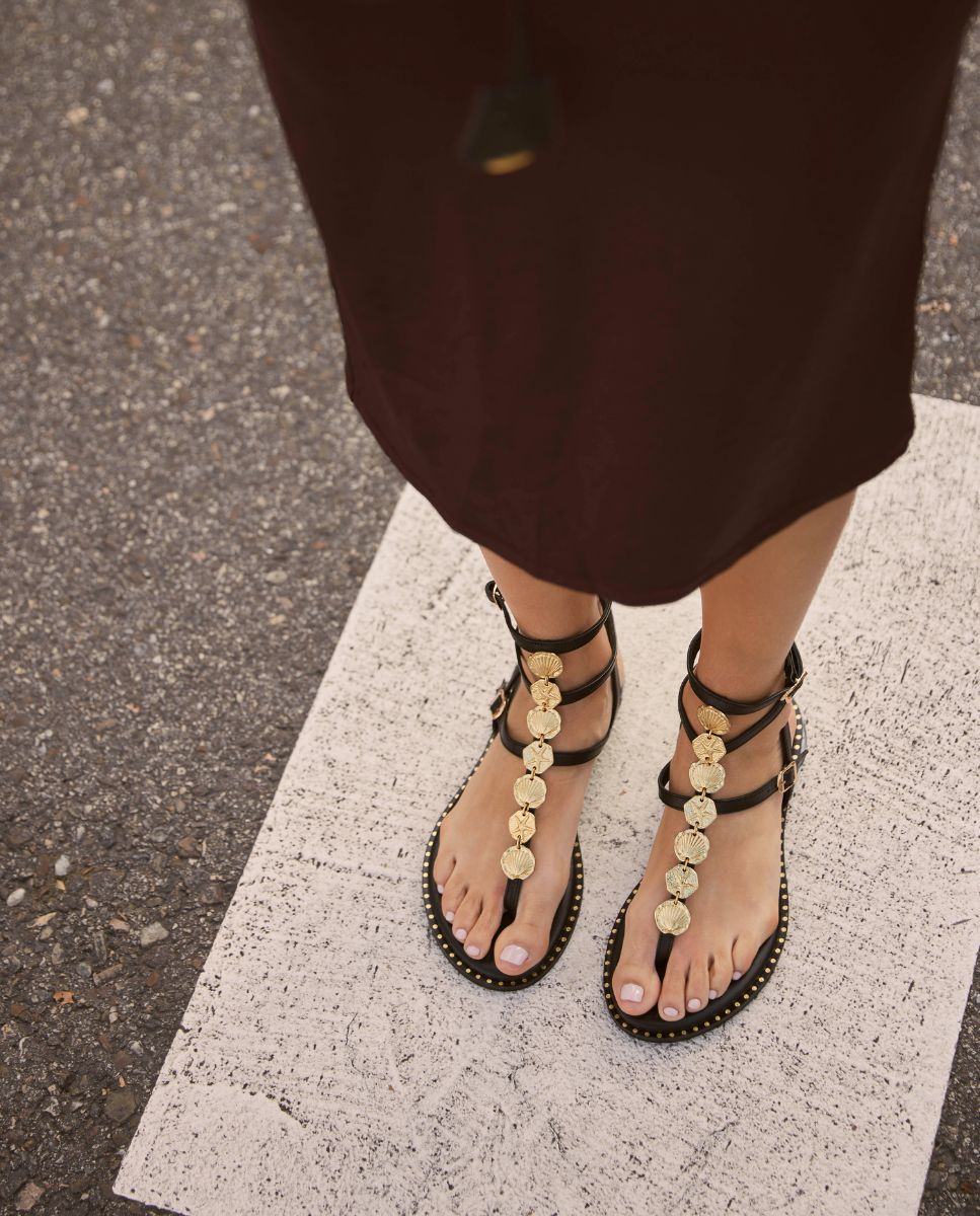 Sandalias Vesta Black - cuchy.es