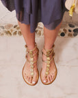 Sandalias Vesta Gold - cuchy.es