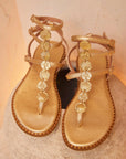 Sandalias Vesta Gold - cuchy.es