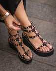 Sandalias Vira Cuña Black 7 - cuchy.es