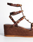 Sandalias Vira Cuña Choco 7 - cuchy.es