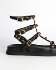 Sandalias Vira Plataforma BIO Black - cuchy.es