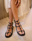 Sandalias Vira Plataforma BIO Black - cuchy.es