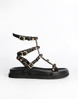 Sandalias Vira Plataforma BIO Black - cuchy.es
