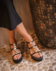 Sandalias Zeia Cuña Black 7 - cuchy.es