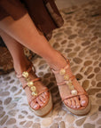 Sandalias Zeia Cuña Natural 7 - cuchy.es