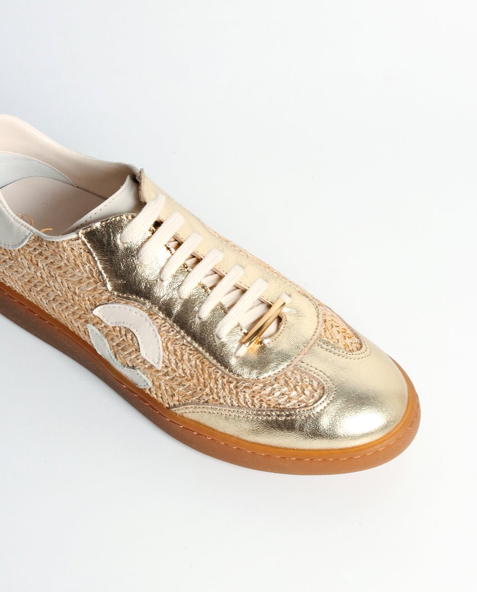 Sneaker Pandora Gold - cuchy.es