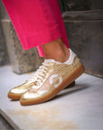 Sneaker Pandora Gold - cuchy.es