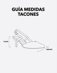 Stiletto de tacón Elle Blue - cuchy.es