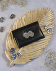Tarjetero Rodas Silver Black - cuchy.es