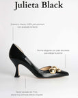 Zapatos de tacón Julieta Black - cuchy.es