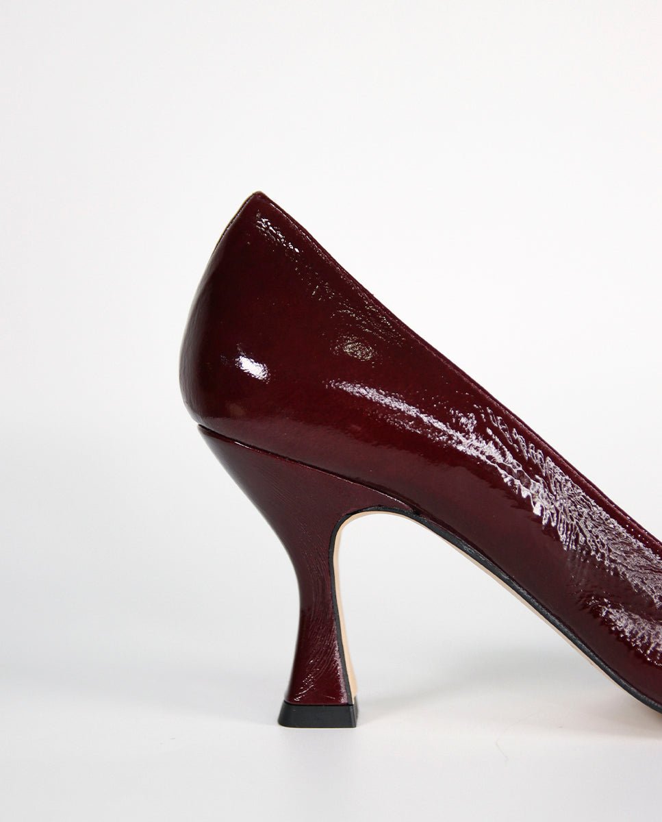 Zapatos de tacón Julieta Burgundy - cuchy.es