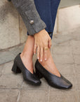 Zapatos de tacón Margaret Black - cuchy.es