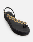 Sandalias Adrienne Plataforma Black - cuchy.es