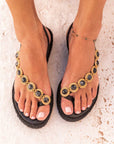 Sandalias Adrienne Plataforma Black - cuchy.es