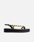 Sandalias Adrienne Plataforma Black - cuchy.es