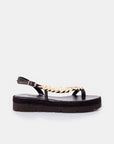 Sandalias Agnes Plataforma Black - cuchy.es