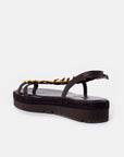 Sandalias Agnes Plataforma Black - cuchy.es