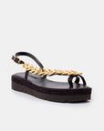 Sandalias Agnes Plataforma Black - cuchy.es
