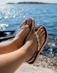 Sandalias Athina plataforma choco - cuchy.es