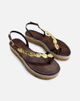 Sandalias Athina plataforma choco - cuchy.es