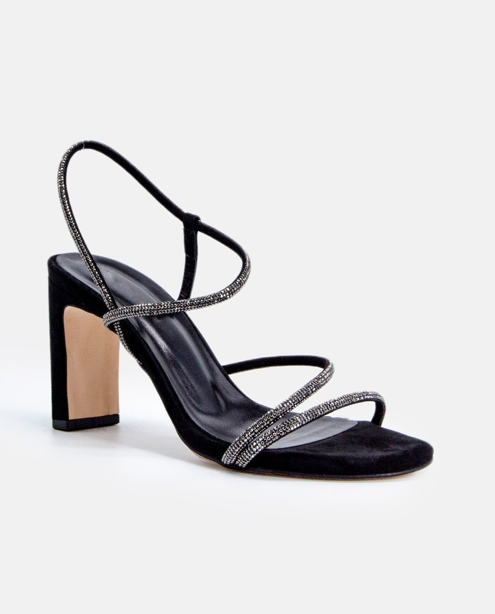 Sandalias de tacón Elma Black - cuchy.es