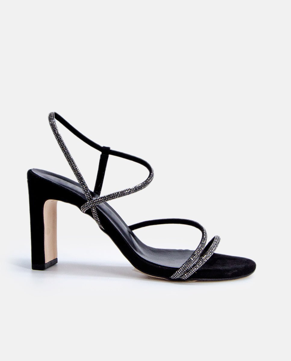 Sandalias de tacón Elma Black - cuchy.es