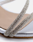 Sandalias de tacón Elma Silver - cuchy.es