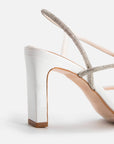Sandalias de tacón Elma White - cuchy.es