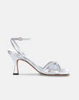 Sandalias de tacón Gisele Silver - cuchy.es