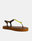 Sandalias Gea Plataforma Choco - cuchy.es