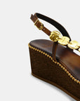 Sandalias Paros Cuña Choco - cuchy.es